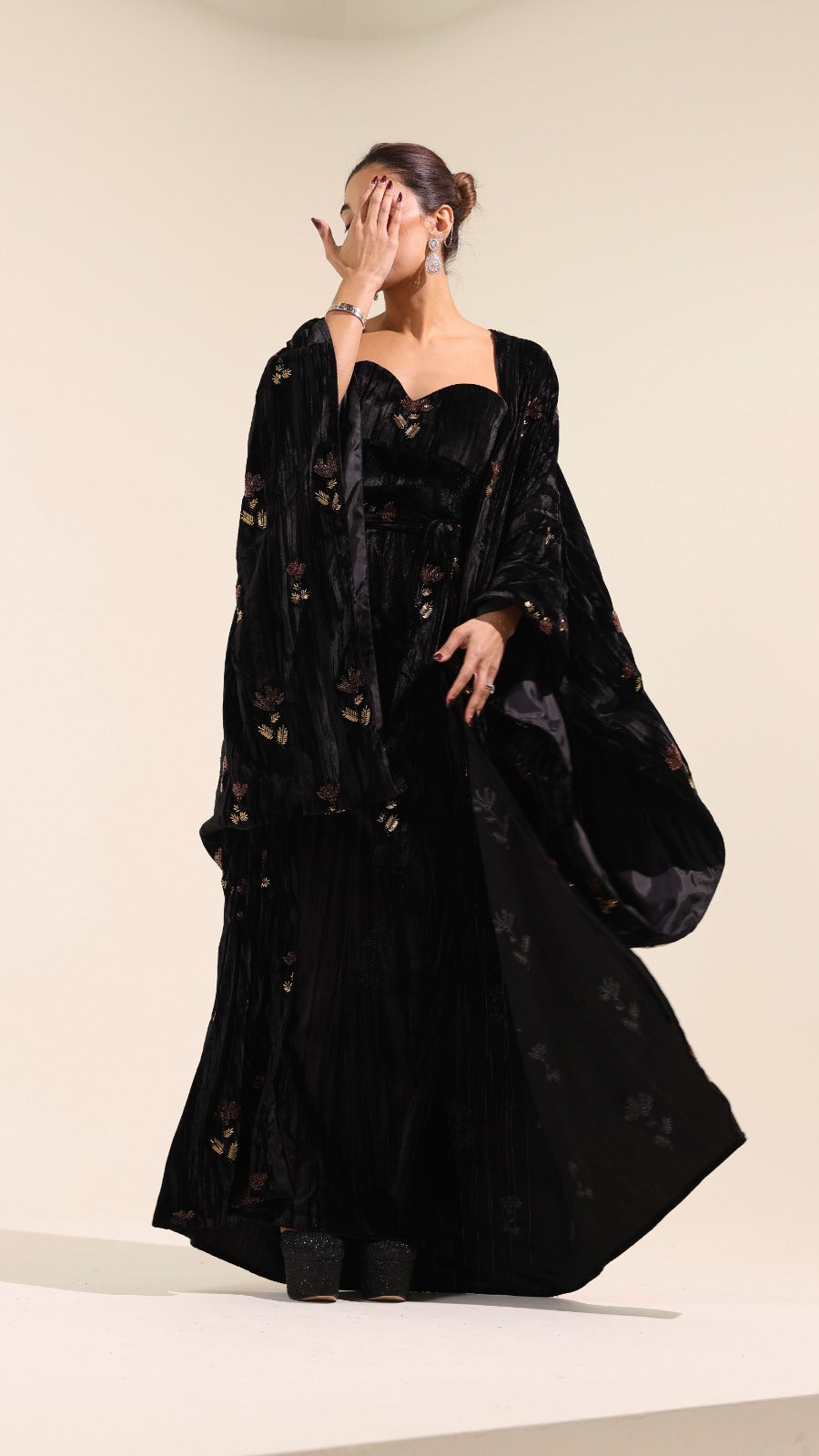 The Black Amber Set Dress