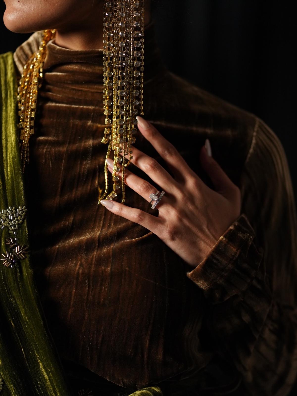 Autumn Empress Velvet Kaftan