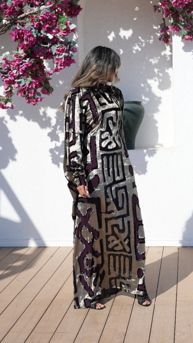 The Velvet Eclipse Kaftan