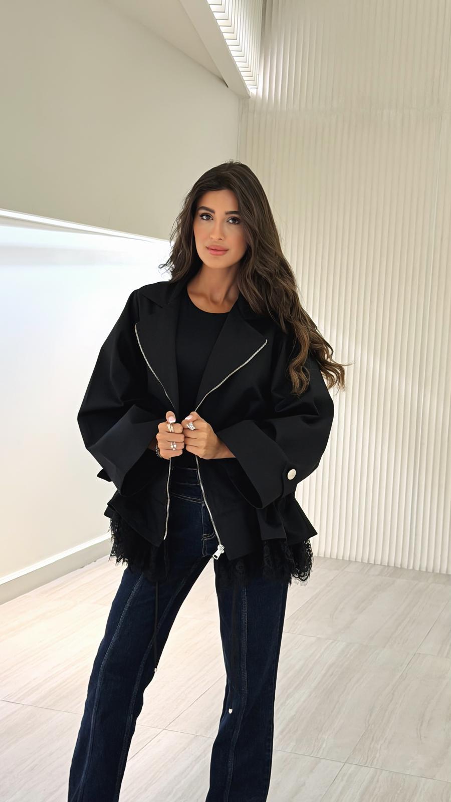 Midnight Dentelle Jacket