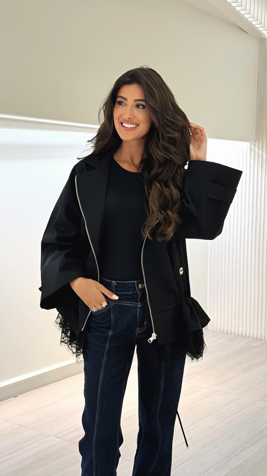 Midnight Dentelle Jacket
