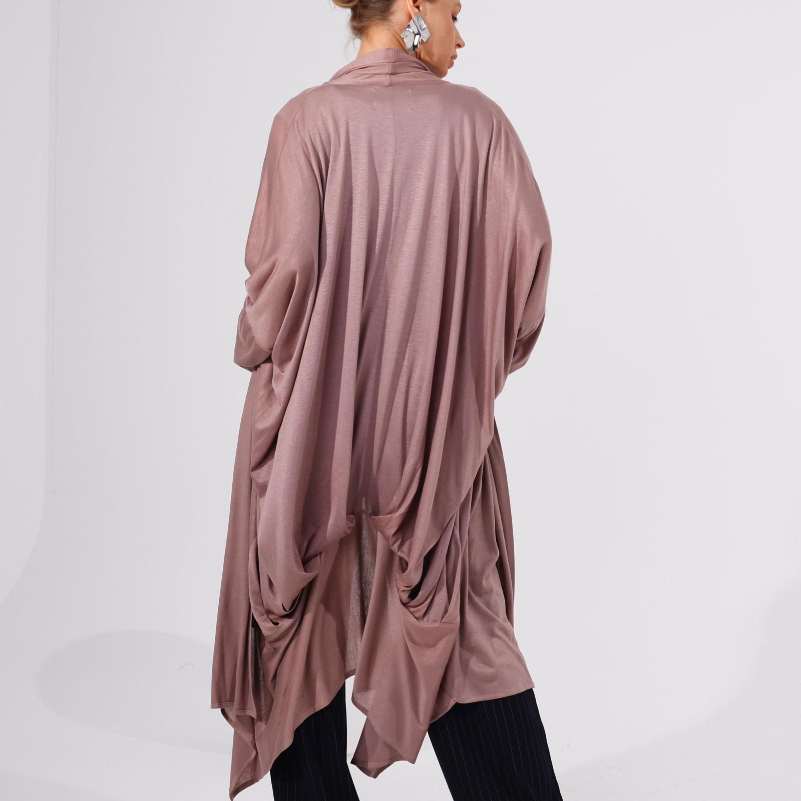 Long cardigan With Inner Shirt