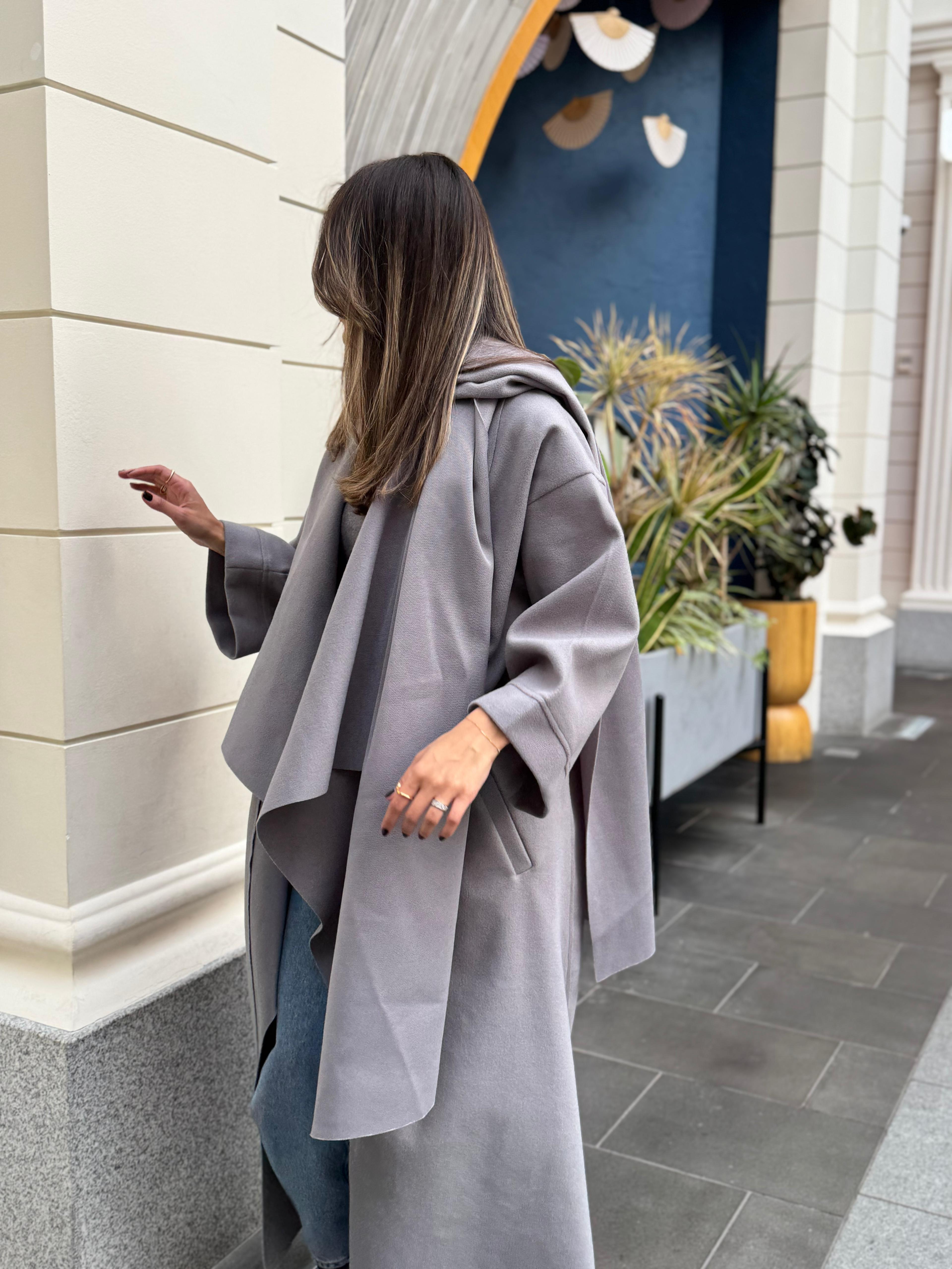 Long Coat With Scarf