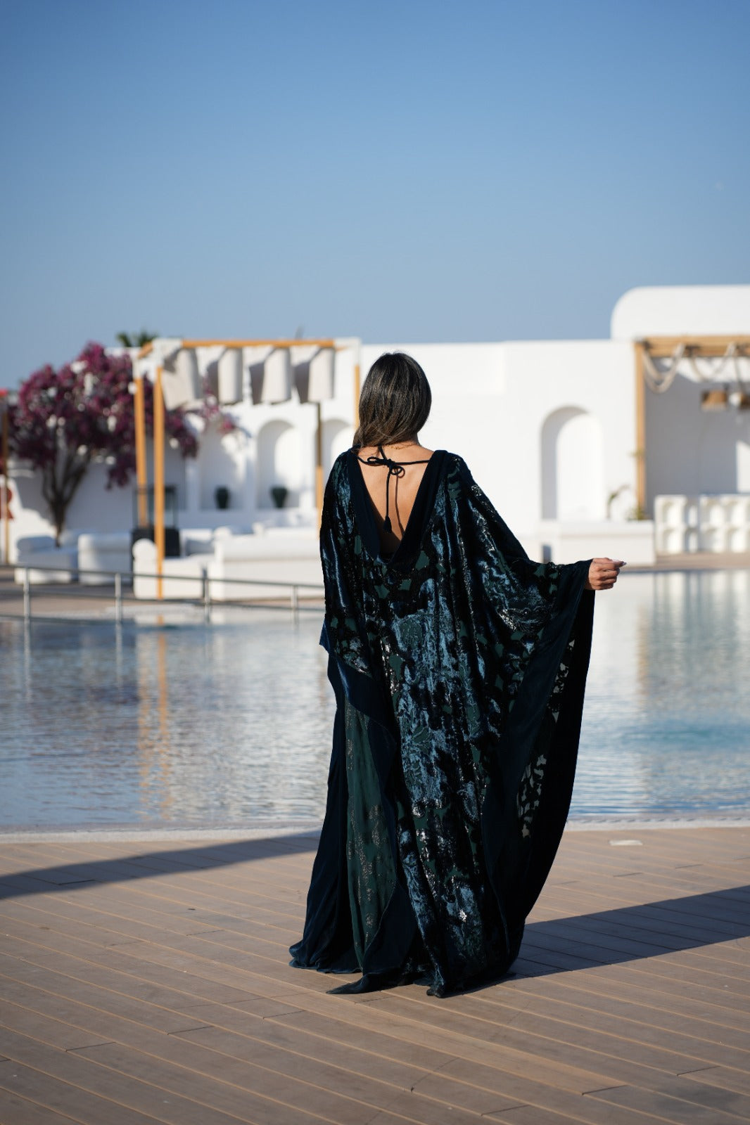 The Velour's Noir Set Kaftan