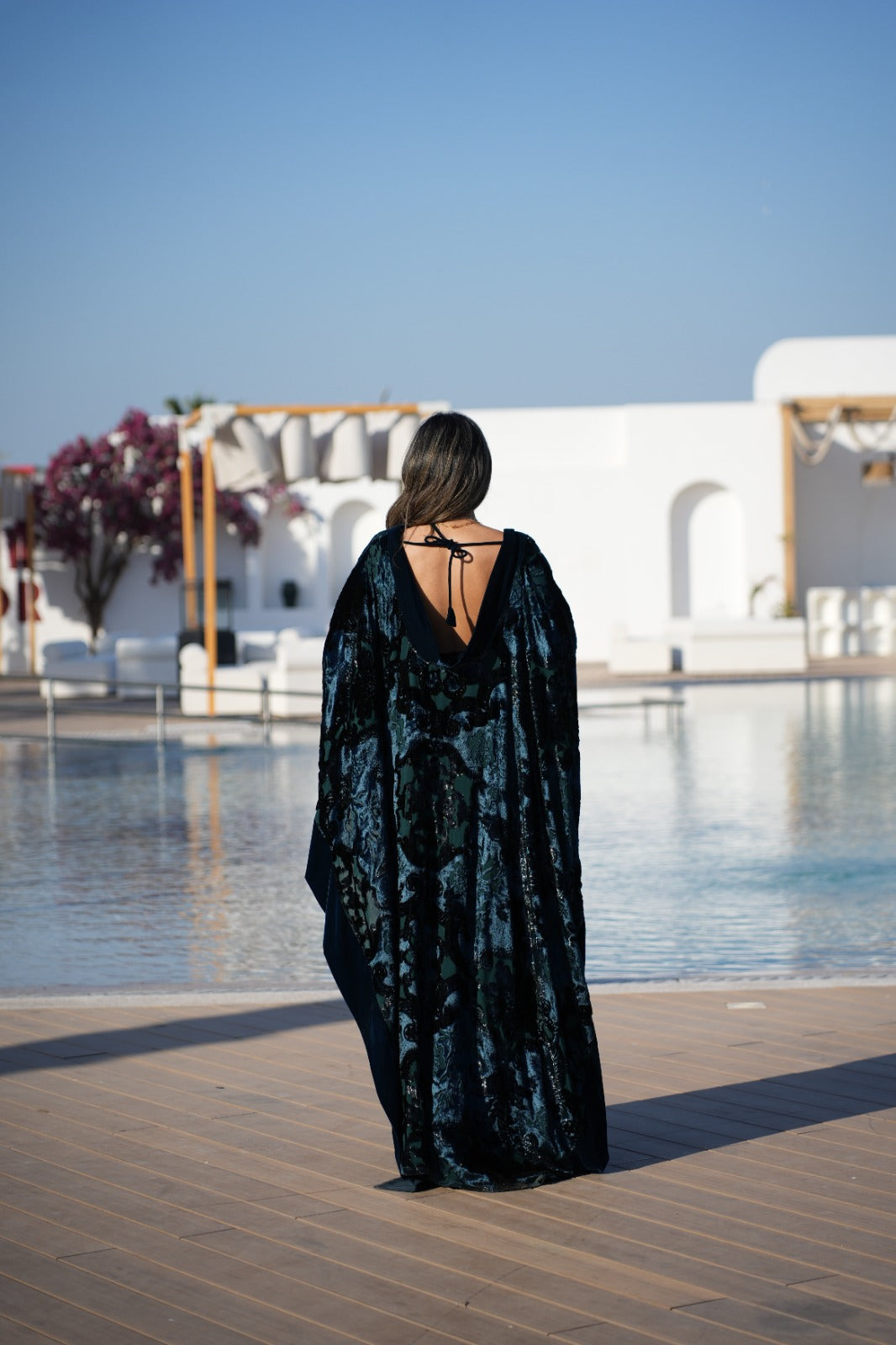 The Velour's Noir Set Kaftan
