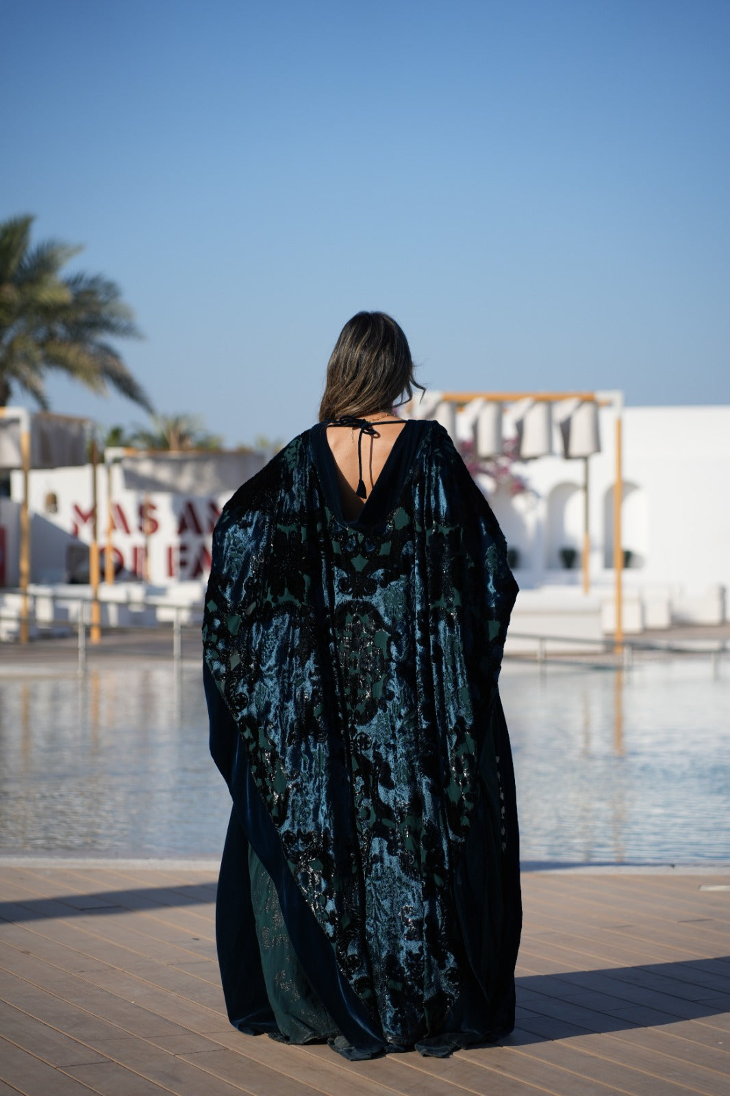 The Velour's Noir Set Kaftan