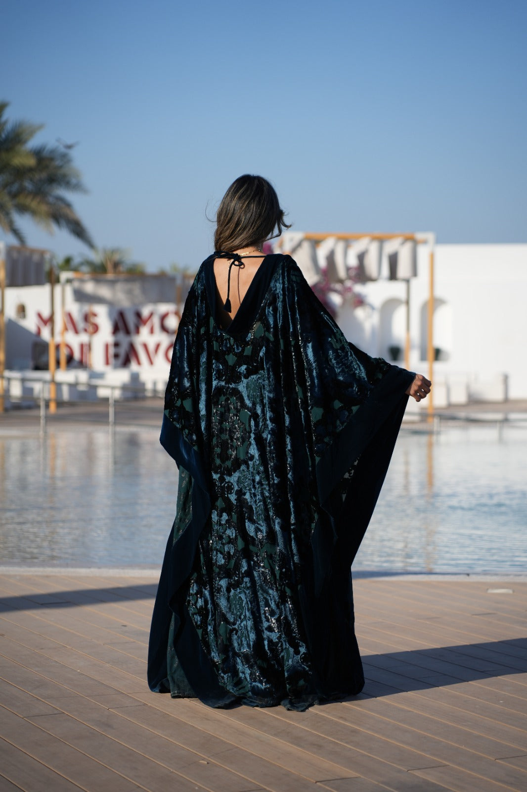 The Velour's Noir Set Kaftan