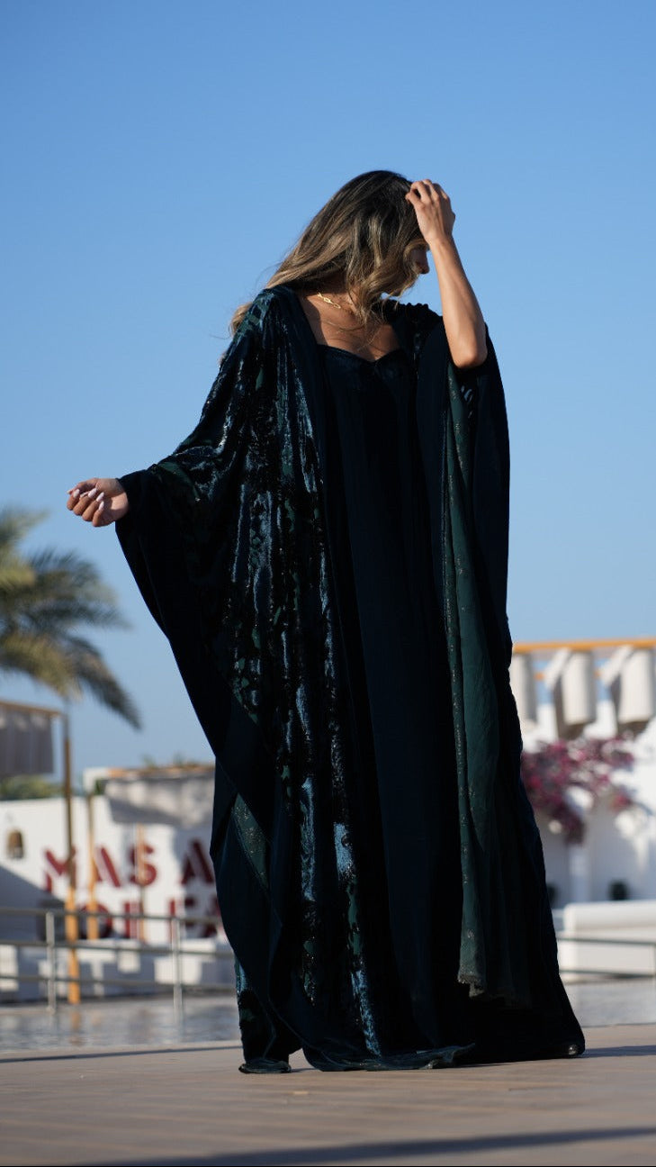 The Velour's Noir Set Kaftan