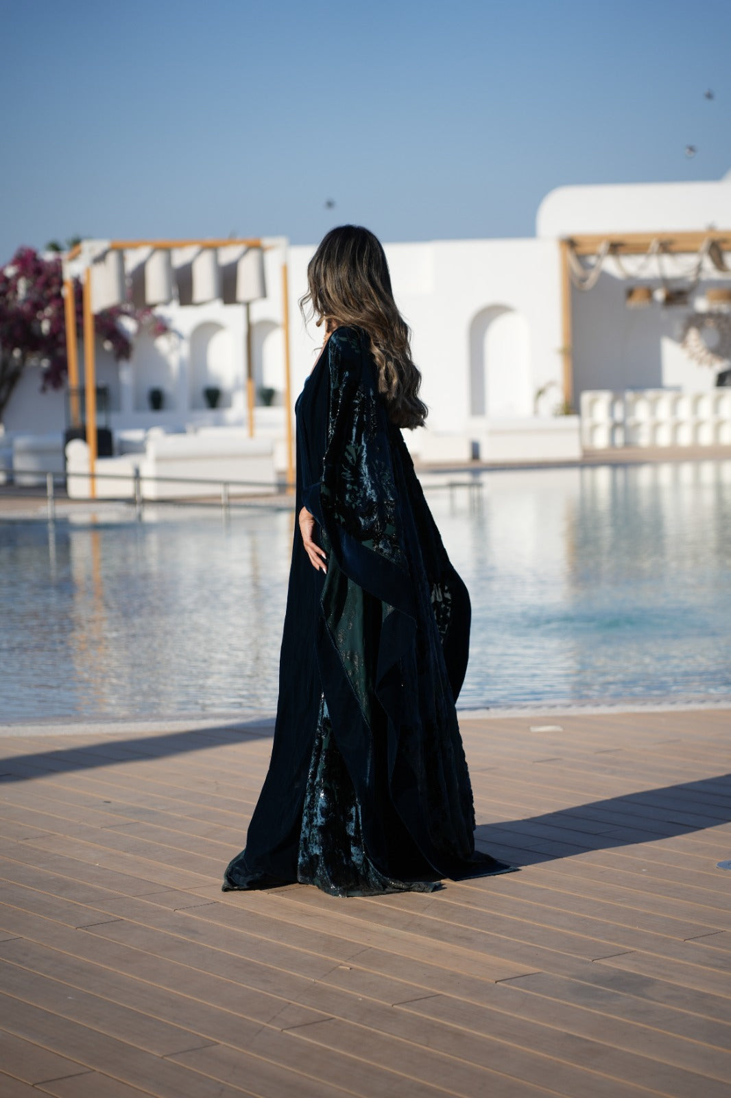 The Velour's Noir Set Kaftan