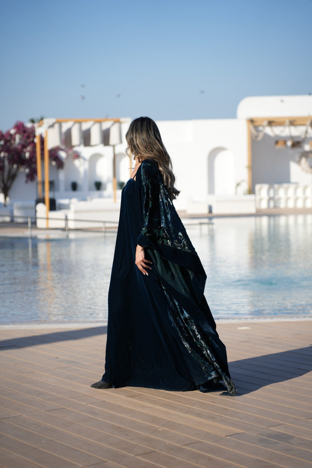 The Velour's Noir Set Kaftan