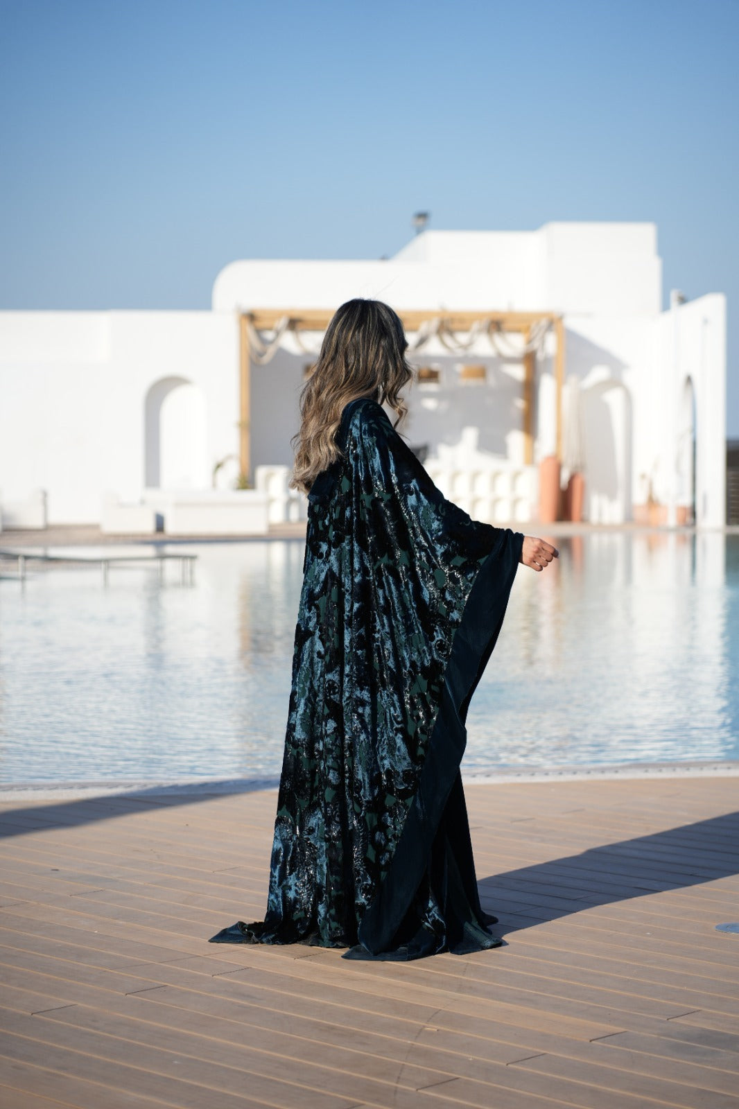 The Velour's Noir Set Kaftan
