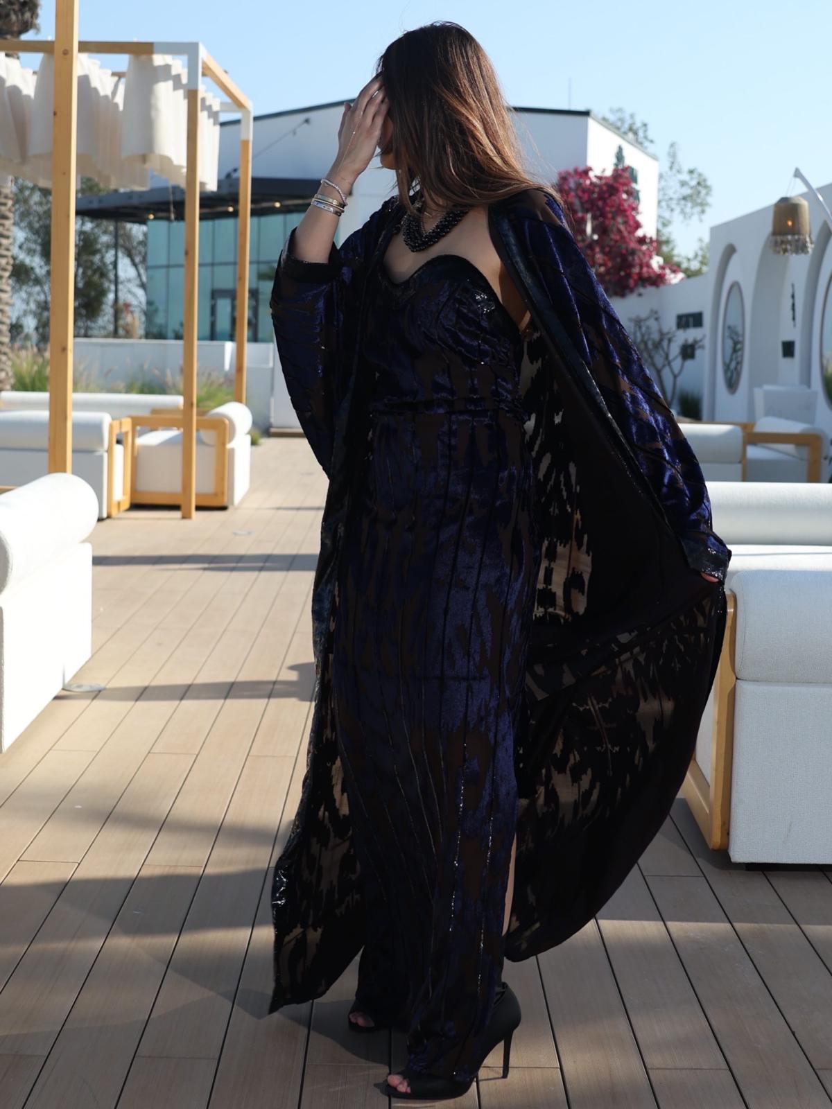 The Midnight Sapphire Dress