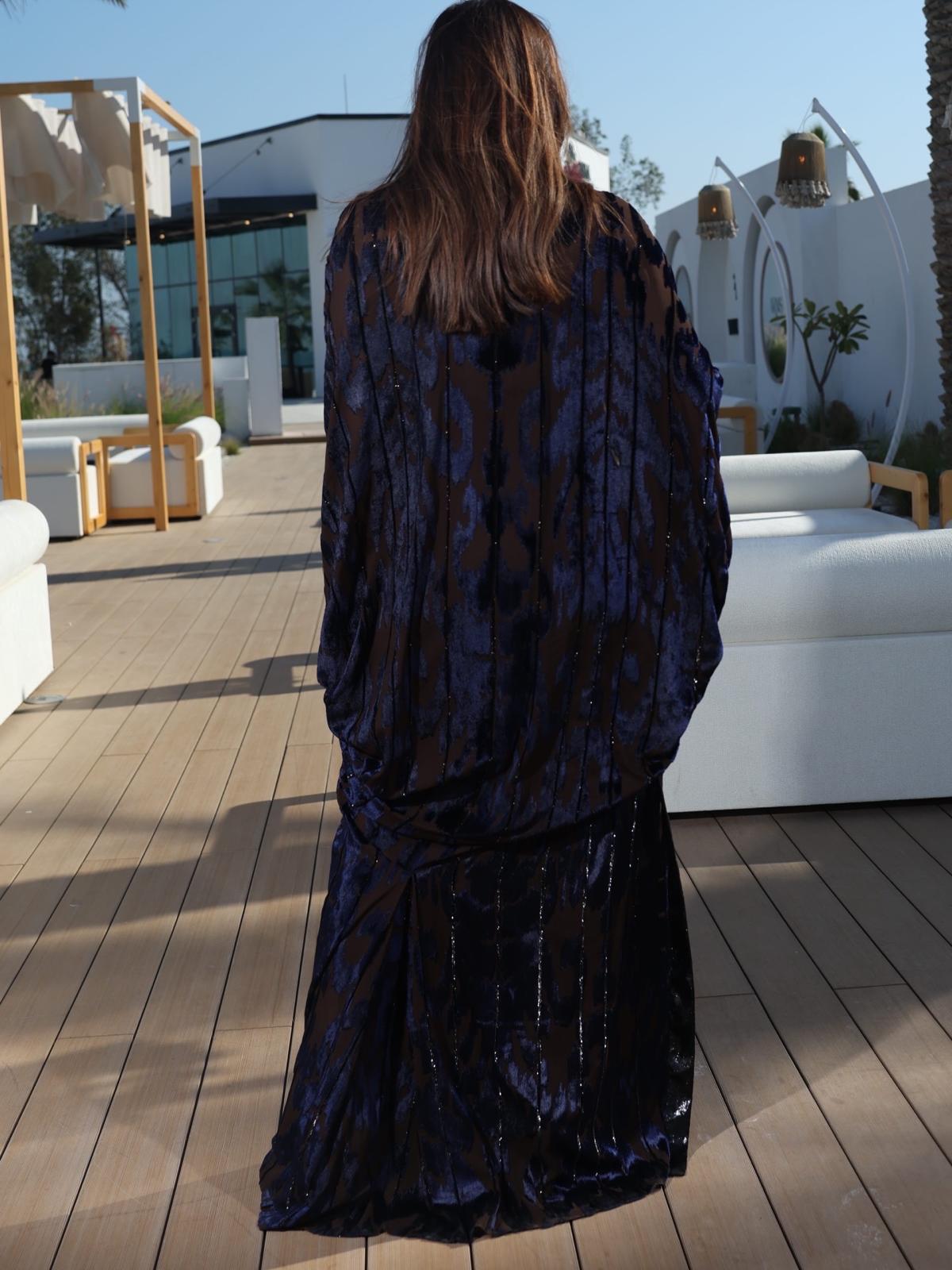 The Midnight Sapphire Dress