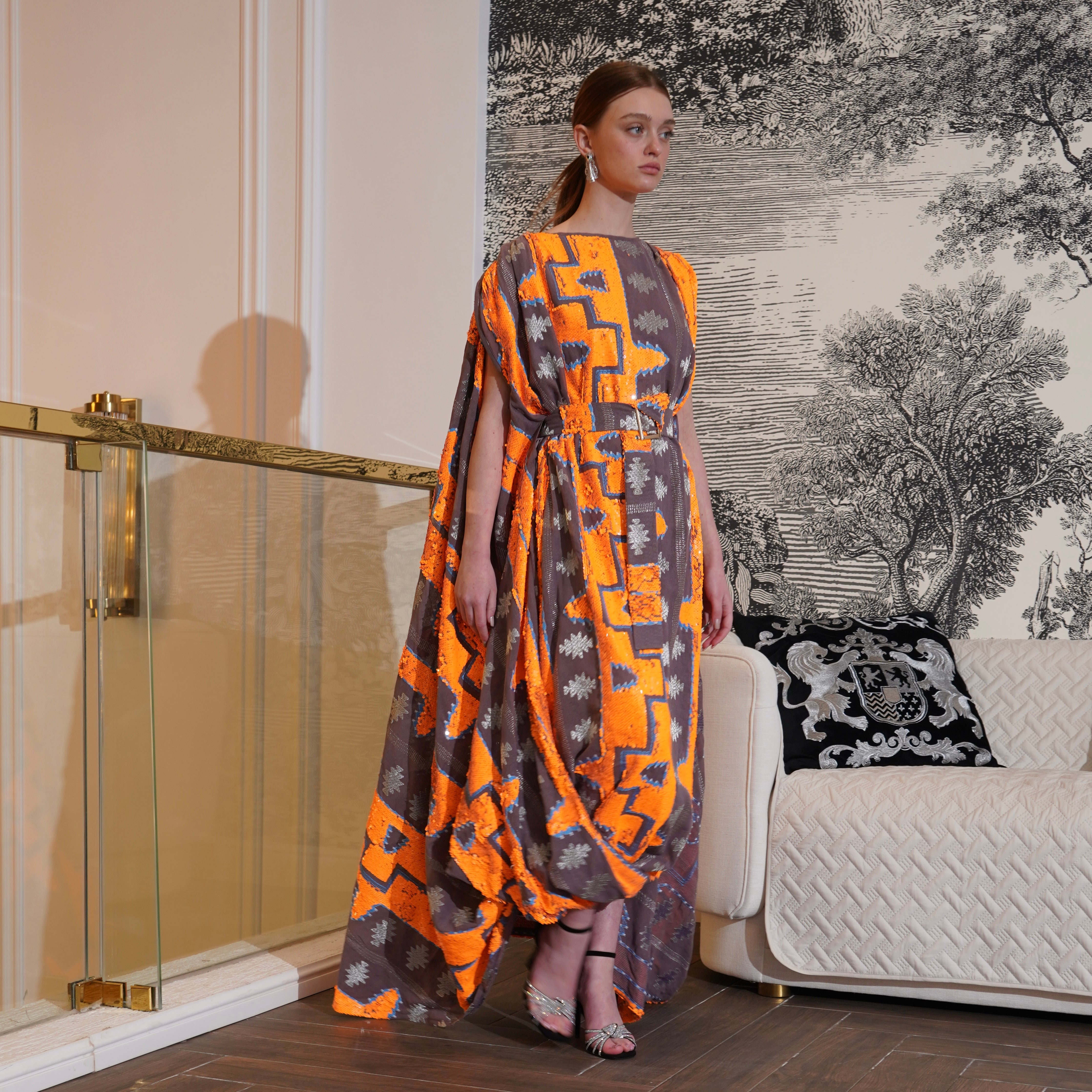 Autumn Embroided Dress